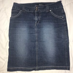 Jean skirt/negotiable